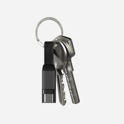 INCHARGE® MINI - USB CABLE LLAVERO COMPACTO PARA IPHONE, CERTIFICADO MFI-3