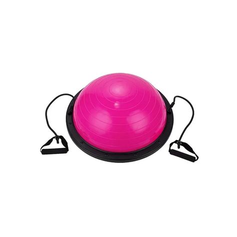 Balón Bosu Yoga De Resistencia 58cm Inflador-2