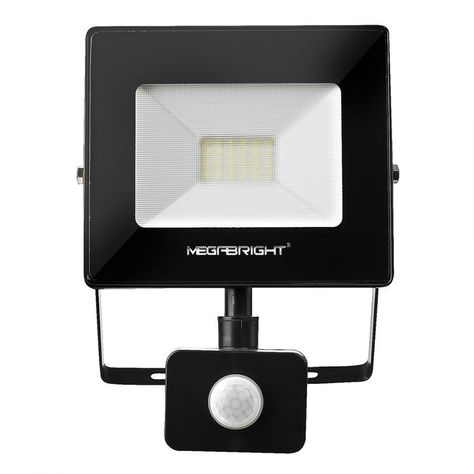 Proyector LED 30W Telco Flat Pro 6000K Con Sensor-0