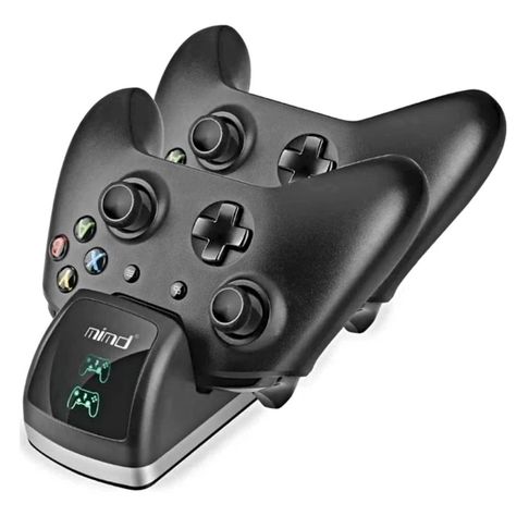 Cargador Joystick Xbox One 2 Baterías Slim X-0