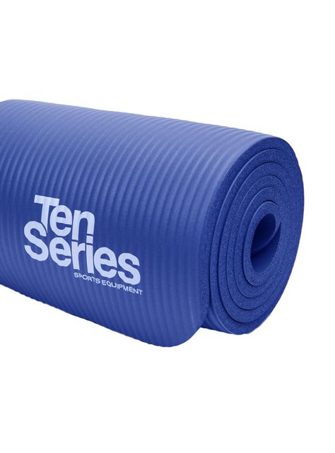 Mat De Yoga y Entrenamiento Azul Ten series-0