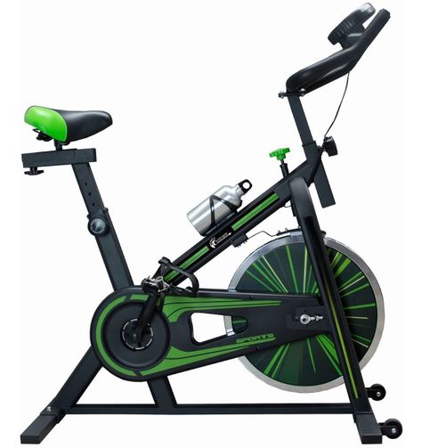 Bicicleta Spinning 10kg Resistencia Pantalla Gym-2