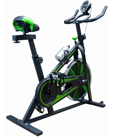 Bicicleta Spinning 10kg Resistencia Pantalla Gym-4