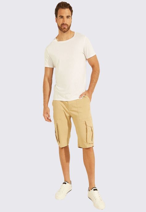 Short Guess Carter Twill Cargo Shorts-1