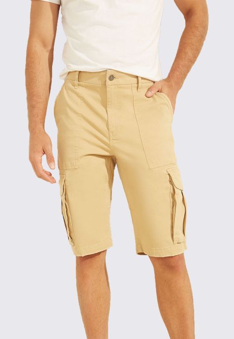 Short Guess Carter Twill Cargo Shorts-0