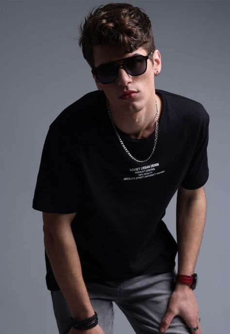 Polera Manga Corta Hombre Soviet-0