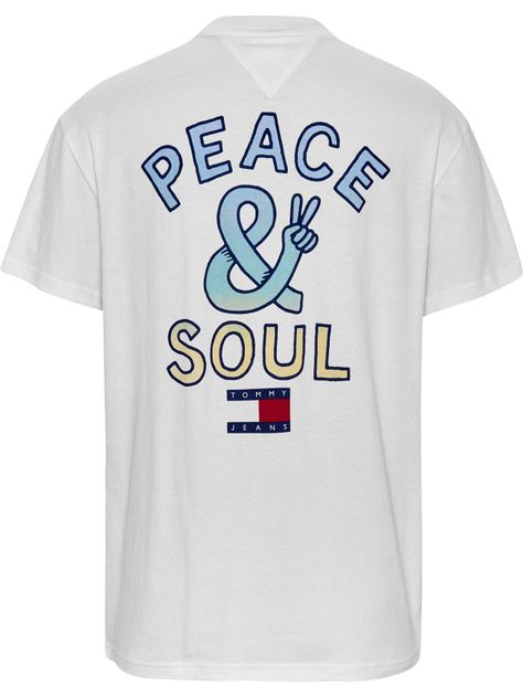Polera Tjm Peace And Soul Blanco Tommy Hilfiger-1