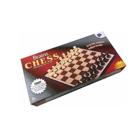 Ajedrez Brain Chess 23.5 X 23.5 con imán Fácil Para Llevar-0
