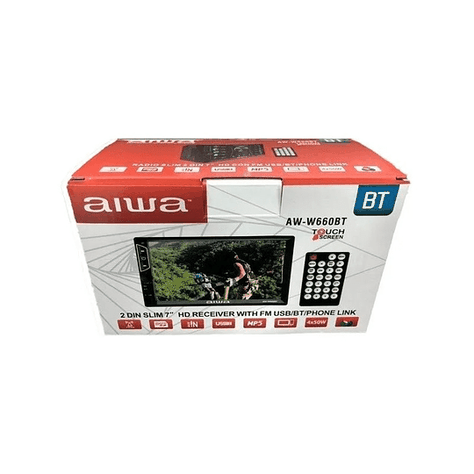 Radio Auto 2 Din Mirrorlink Touch De 7'' Aiwa W660bt-3