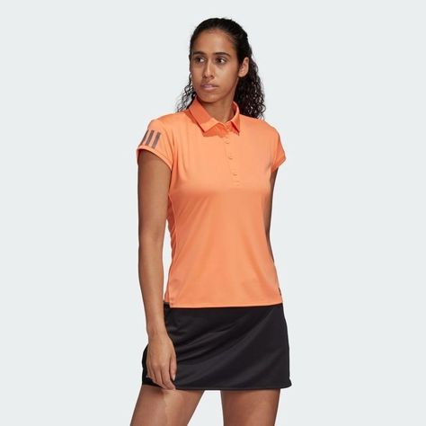 Polera Tenis Club Polo Mujer Nueva & Original adidas-2