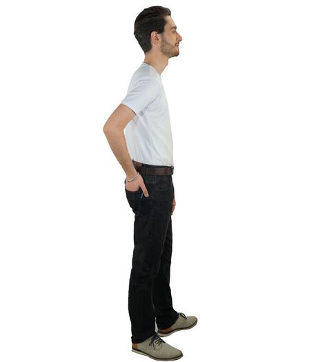 Jeans tiro alto-alto semi recto negro-2