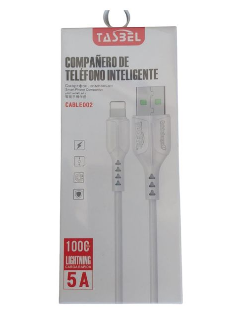 CABLE IPHONE 8PIN CARGA RAPIDA-0
