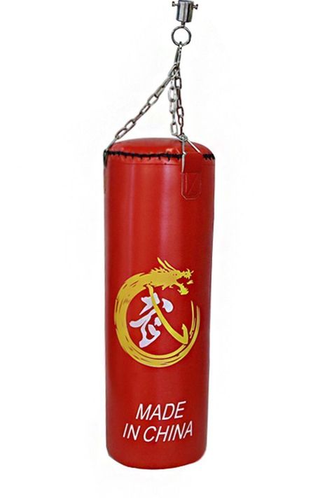 Saco Boxeo Punching Ball 80 cm Rojo-0