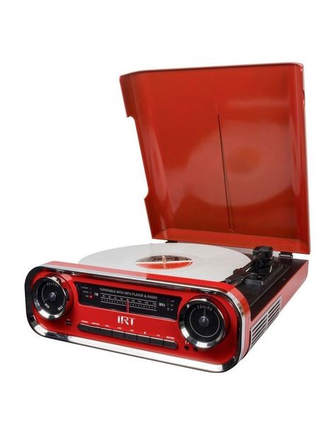 Tornamesa Tocadiscos De Vinilo IRT Vintageca-0