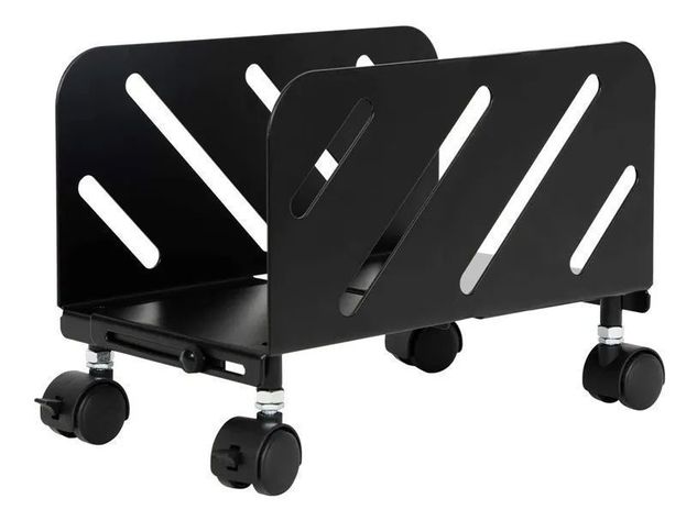 Soporte Porta Cpu Base Con Ruedas Y Frenos Ajustable Nw-cpb-0