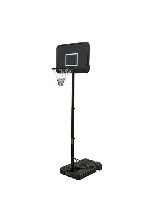 Aro de Basquetball Altura Ajustable 3.05 M Negro-0