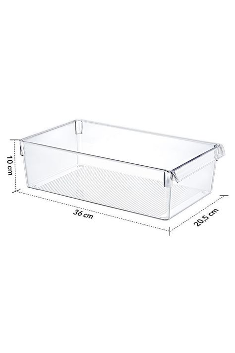 Organizador Alto Clear Maxi Transparente-2