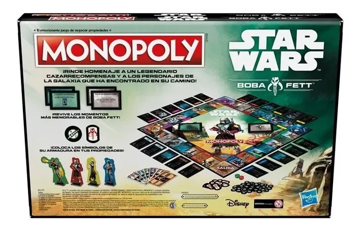 Monopoly Star Wars Boba Fett - En Español - Hasbro-5