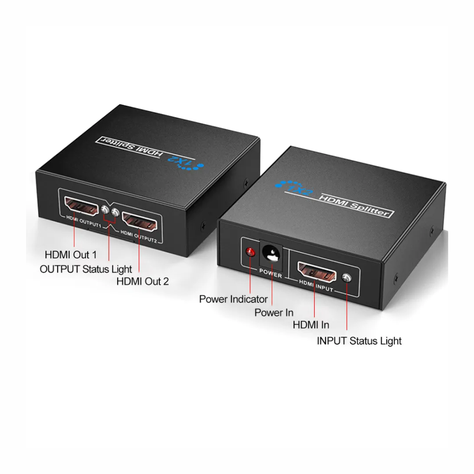 Switch Hdmi 4k UDH, 2×1 Splitter de Video en Alta Calidad-1
