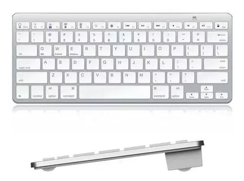 Teclado Bluetooth Weibo Wb-8023 Qwerty Español-0