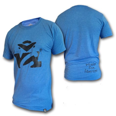 Polera Vívela  LIFESTYLE Azul-1