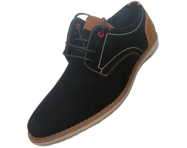 Zapatos de Casual de hombre X7 Negro-1