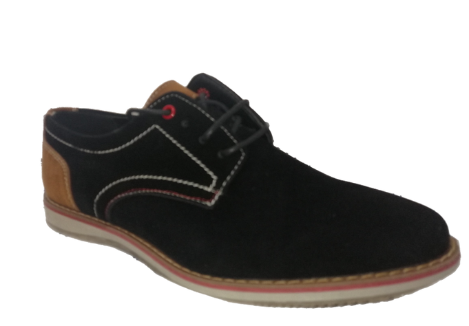 Zapatos de Casual de hombre X7 Negro-2