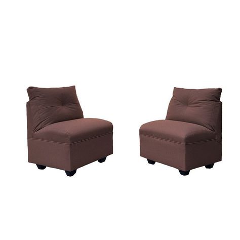 Par Butacas Mateo Chenille Cafe Pata Plastica 1C-0