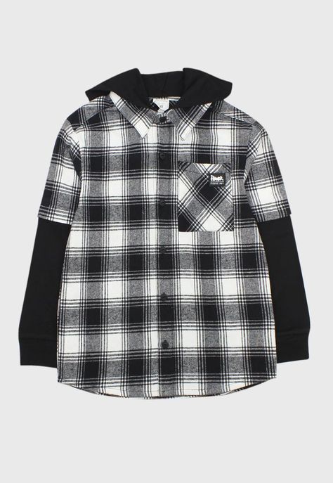 Camisa kids niño escocesa power 241-0