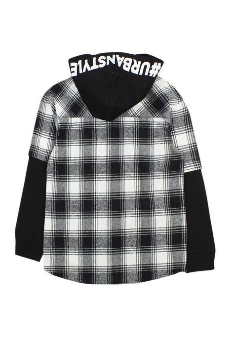 Camisa kids niño escocesa power 241-1
