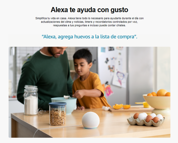 Alexa echo dot 5 Gen Asistente de voz -2