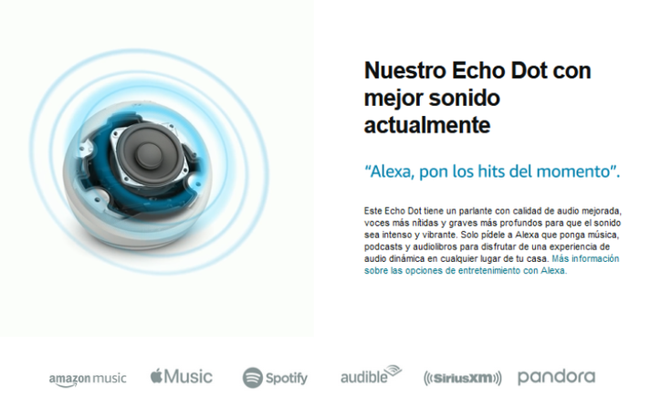 Alexa echo dot 5 Gen Asistente de voz -4