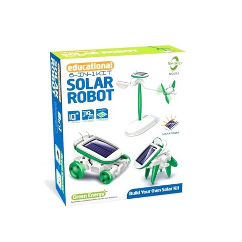 Juguete Infantil Robot Solar 6 en 1-2