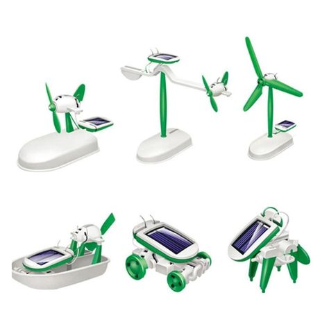 Juguete Infantil Robot Solar 6 en 1-1