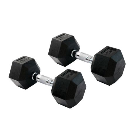 Par Mancuernas Hexagonales 10KG-2