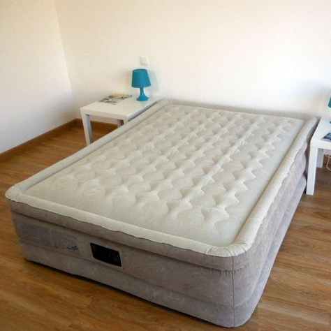 Colchón Inflable Eléctrico 2 Plazas 152x203x46 Cm-9