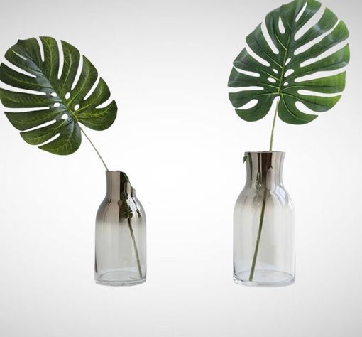 Planta Decorativa Artificial, Hermosa Planta Individual Minimalista. -2