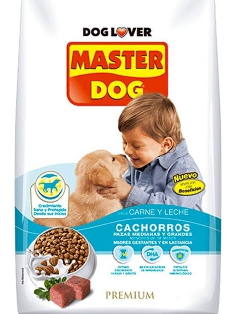 Alimento para perros - Master Dog Cachorro 18 kg-0