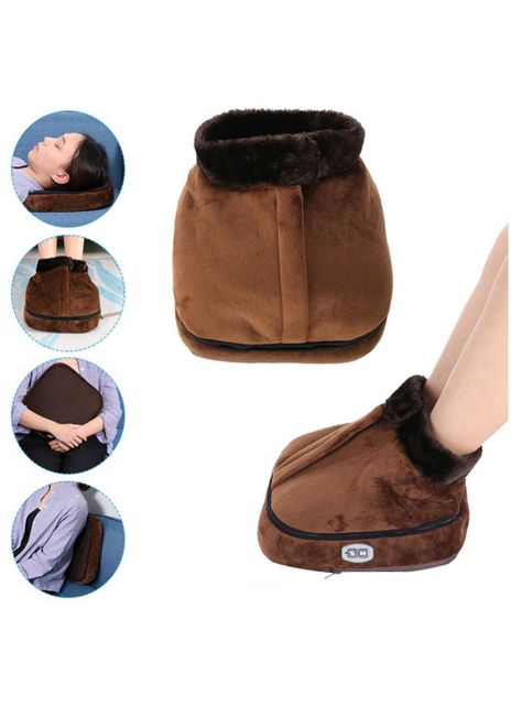 Pantufla calienta pies y masajeador 2 en 1-1