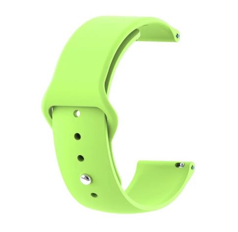 Correa Sport Compatible Samsung Watch Active 1/2 Verde Limon 20mm-0