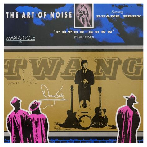 ART OF NOISE - PETER GUNN 12" MAXI SINGLE VINILO USADO-0