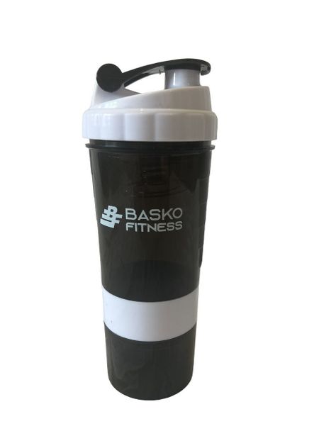 Bolso Deportivo Pack Shaker Mezclador Blanco-4