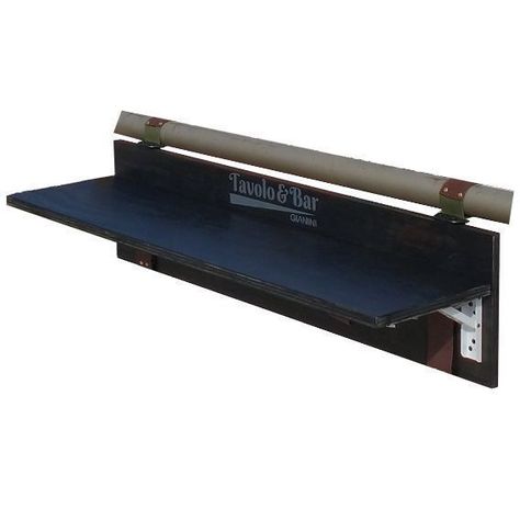 MESA PLEGABLE 130X34CM COLOR NEGRO-0