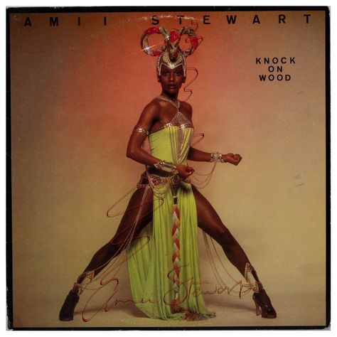 AMII STEWART - KNOCK ON WOOD VINILO USADO-0