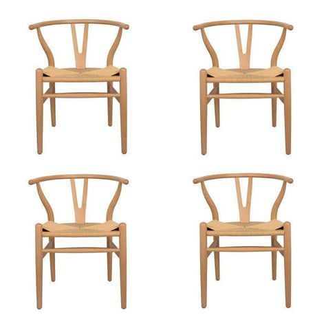 Pack 4 Sillas De Comedor Lucca Natural-0
