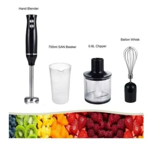 Set Batidora Mano Inmersión 4en 1 Batidora Procesador Alimen-1