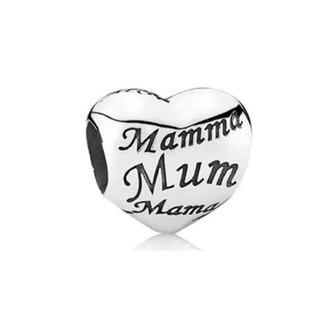 Charm dije corazón mom -0