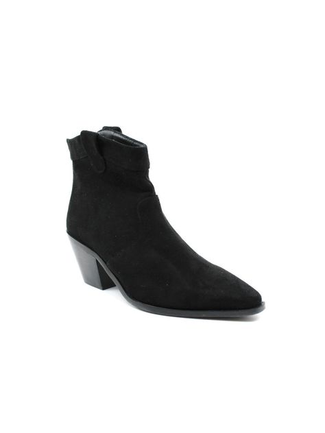 Botin mujer LA08-3 negro Stylo Shoes-0