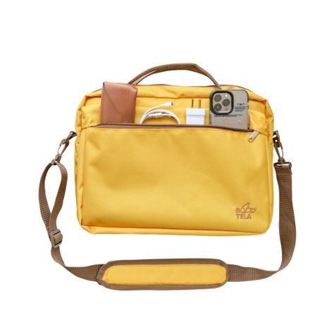BOLSO NOTEBOOK 14" DISEÑO AMARILLO SUSTENTABLE BOTELA-6