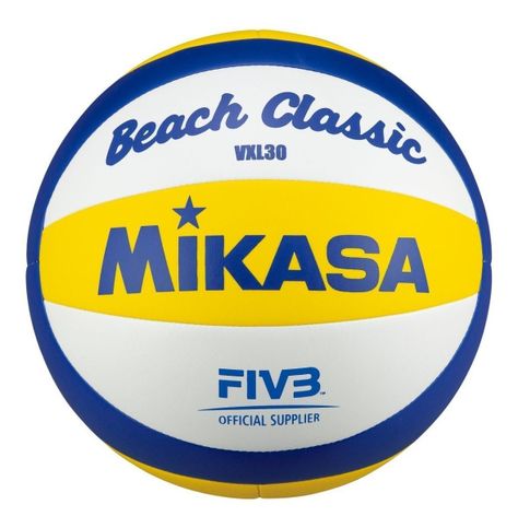 Balon Voleibol Playa Vxl30 Nuevo Original Mikasa-0